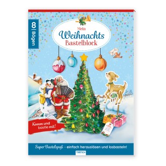 Bastelblock Weihnachts-Bastelspaß | Ab 4 Jahren