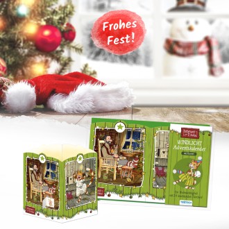 Pettersson und Findus Windlicht-Adventskalender