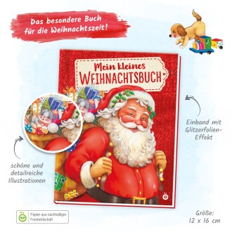 Mein kleines Weihnachtsbuch rot