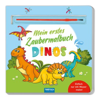 Mein erstes Zaubermalbuch "Dinos"