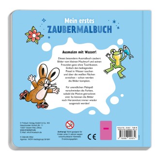 Der kleine Maulwurf "Mein erstes Zaubermalbuch"