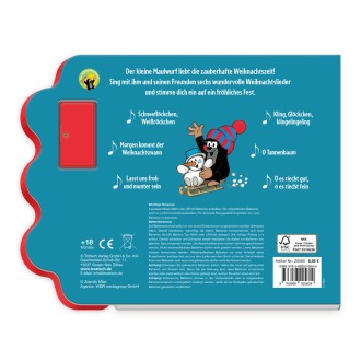 Der kleine Maulwurf Soundbuch Weihnachtslieder | Ab 18 Monaten