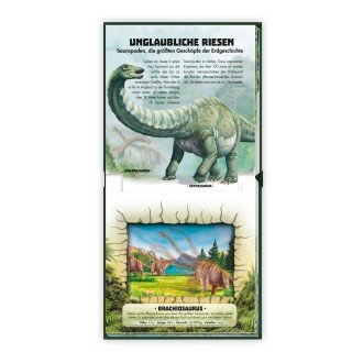 Kinderbuch Dinosaurier in unglaublichen beweglichen Bildern