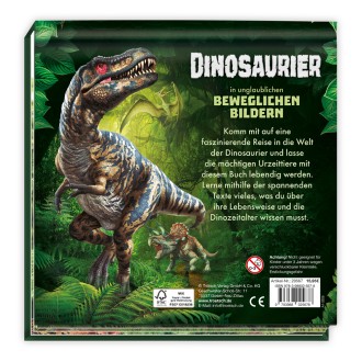 Kinderbuch Dinosaurier in unglaublichen beweglichen Bildern