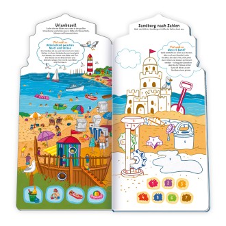 Spiel- und Malbuch - Am Meer