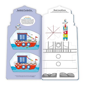 Spiel- und Malbuch - Am Meer