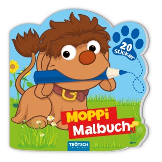 Mini-Malbuch gestanzt Moppi