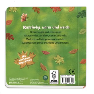 Klappenbuch Umarmung für dich Waldtiere