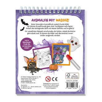Wassermalspaß mit Zauberstift Gruselfreunde