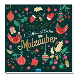 Malbuch Weihnachtlicher Malzauber