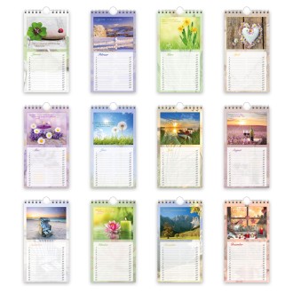Geburtstagkalender "Idylle"