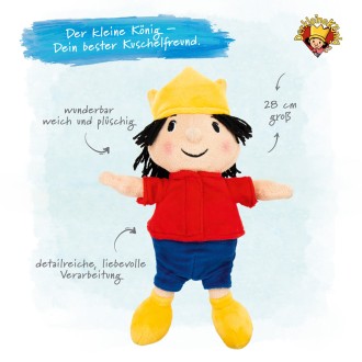 Plüschpuppe "Der kleine König"