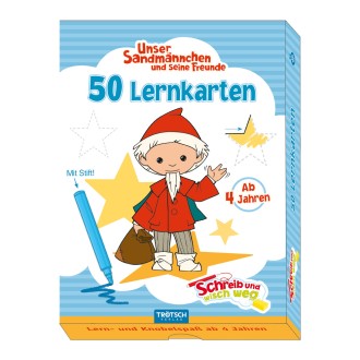 UNSER SANDMÄNNCHEN Lernkarten Schreib und wisch weg