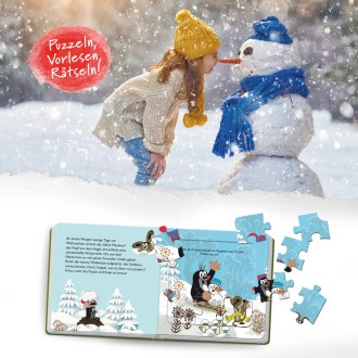 Maulwurf Puzzlebuch Weihnachten