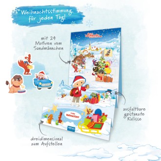 Sandmann Aufstell-Adventskalender