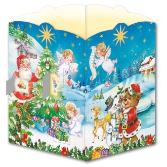 Windlicht-Adventskalender