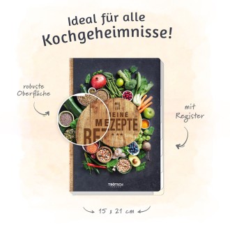 Notizbuch "Meine Rezepte" Küche