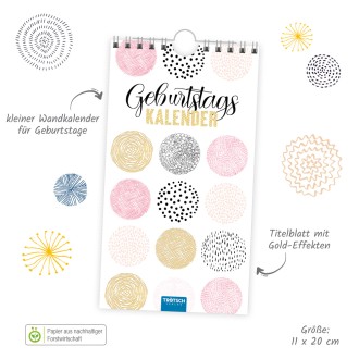 Geburtstagskalender "Punkte"