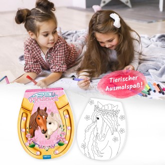 Ausmalblock "Meine bunte Pferdewelt"