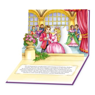 Mini-Pop-up-Buch "Aschenputtel"