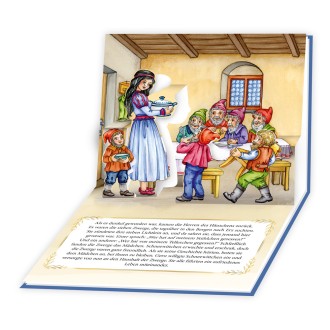 Mini-Pop-up-Buch "Schneewittchen"
