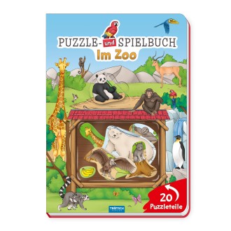 Puzzle- und Spielbuch "Im Zoo"