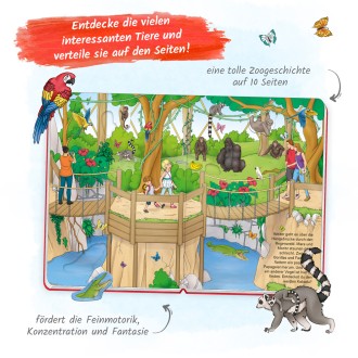 Puzzle- und Spielbuch "Im Zoo"