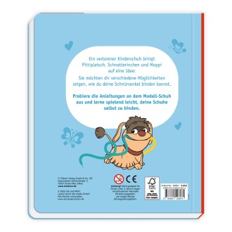 UNSER SANDMÄNNCHEN Schnürsenkel-Buch "Pittiplatsch"