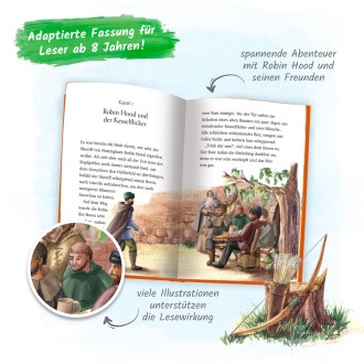 Leseklassiker "Die Abenteuer des Robin Hood"