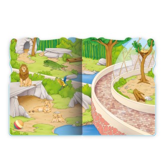 Stickerhaus "Zootiere"