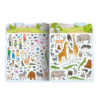 Stickerhaus "Zootiere"