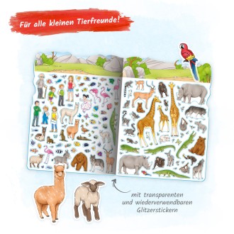 Stickerhaus "Zootiere"