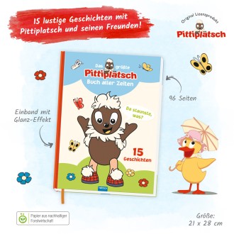 UNSER SANDMÄNNCHEN Das größte Pittiplatsch-Buch