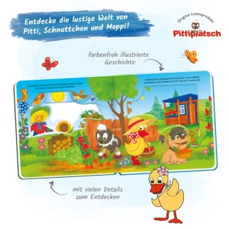 UNSER SANDMÄNNCHEN Fensterbuch "Pittiplatsch"