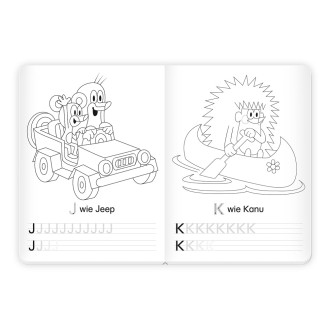 DER KLEINE MAULWURF ABC-Malbuch