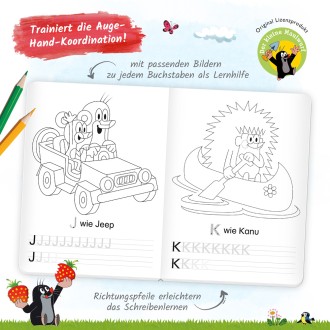 DER KLEINE MAULWURF ABC-Malbuch