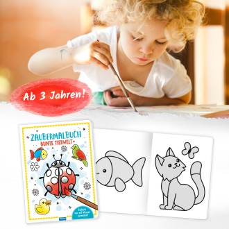 Zaubermalbuch "Bunte Tierwelt"