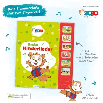BOBO SIEBENSCHLÄFER Soundbuch "Erste Kinderlieder"