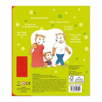 BOBO SIEBENSCHLÄFER Soundbuch "Erste Kinderlieder"
