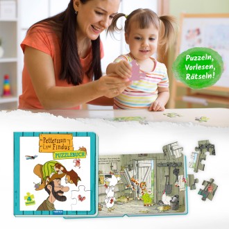 PETTERSSON & FINDUS Puzzlebuch quadratisch