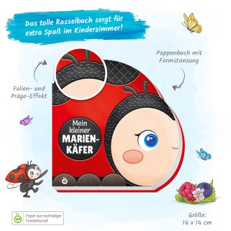 Rasselbuch "Mein kleiner Marienkäfer"