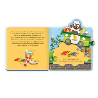 UNSER SANDMÄNNCHEN Puzzlebuch "Zahlenzug"