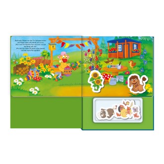 UNSER SANDMÄNNCHEN Magnet-Spielbuch "Pittiplatsch"