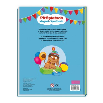UNSER SANDMÄNNCHEN Magnet-Spielbuch "Pittiplatsch"