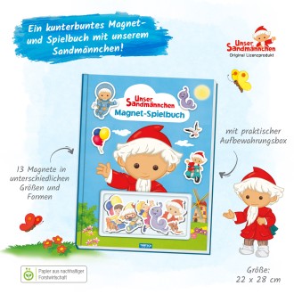UNSER SANDMÄNNCHEN Magnet-Spielbuch "Sandmann"