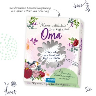 Überraschungsgrüße "Meine weltliebste Oma"