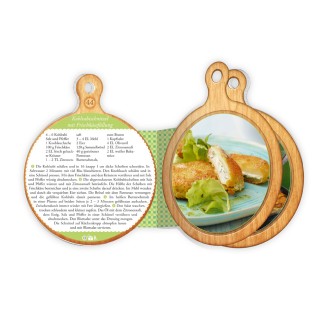 Rezeptbuch Brettchen "Vegetarische Küche"