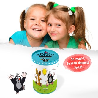 DER KLEINE MAULWURF Spardose "Fahrzeuge"