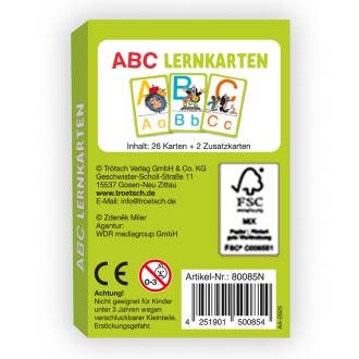 DER KLEINE MAULWURF Lernkarten ABC