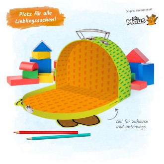 DIE MAUS Koffer formgestanzt "Maus"